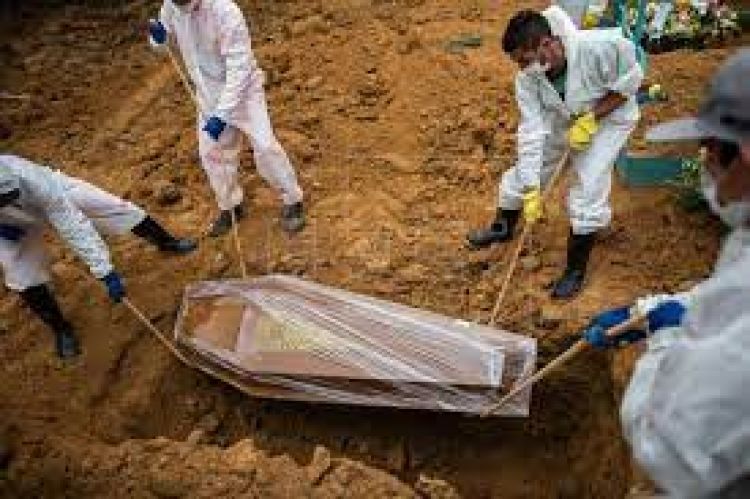 Brasil supera las 590 mil muertes por Covid
