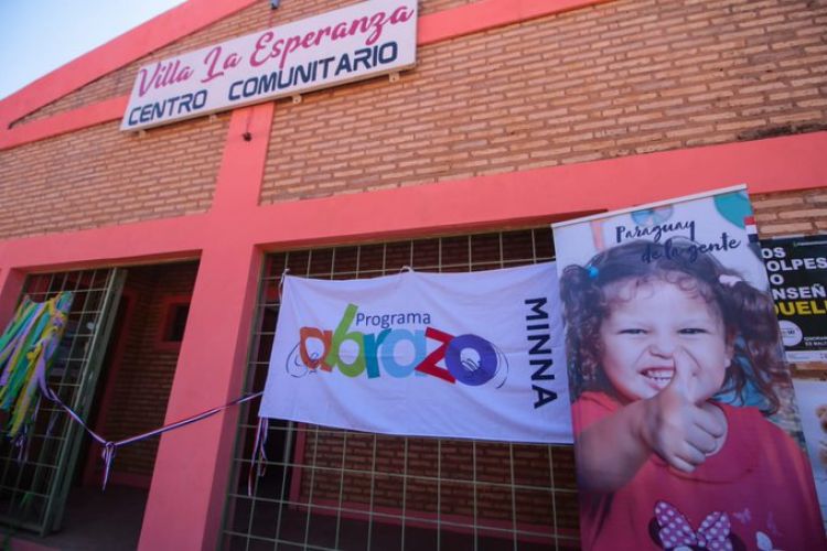 Inauguraron centro comunitario del programa Abrazo en San Pedro