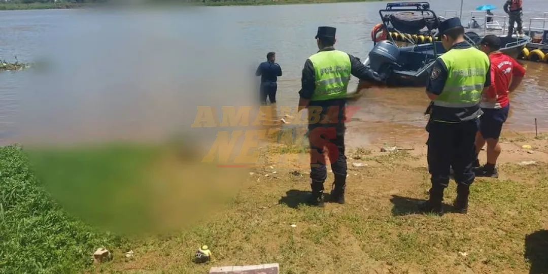 Hallan cuerpo de un hombre desaparecido en aguas del río Paraguay