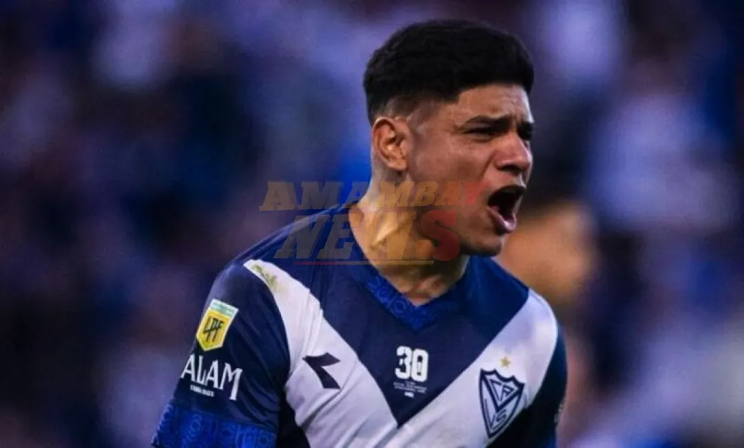 Aquino festeja y Vélez acaricia el título de la Liga argentina