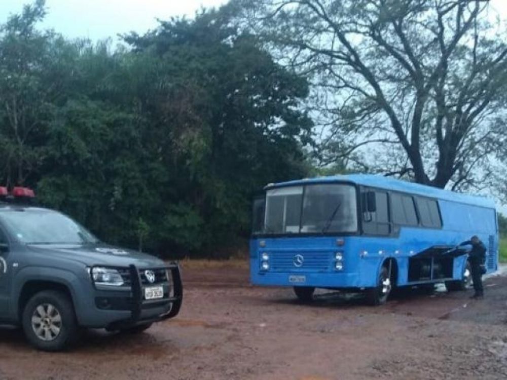 Com produção em alta no Paraguai, até motorhome transporta maconha