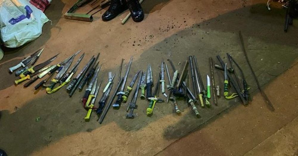Requisan armas blancas de Cárcel de Encarnacion