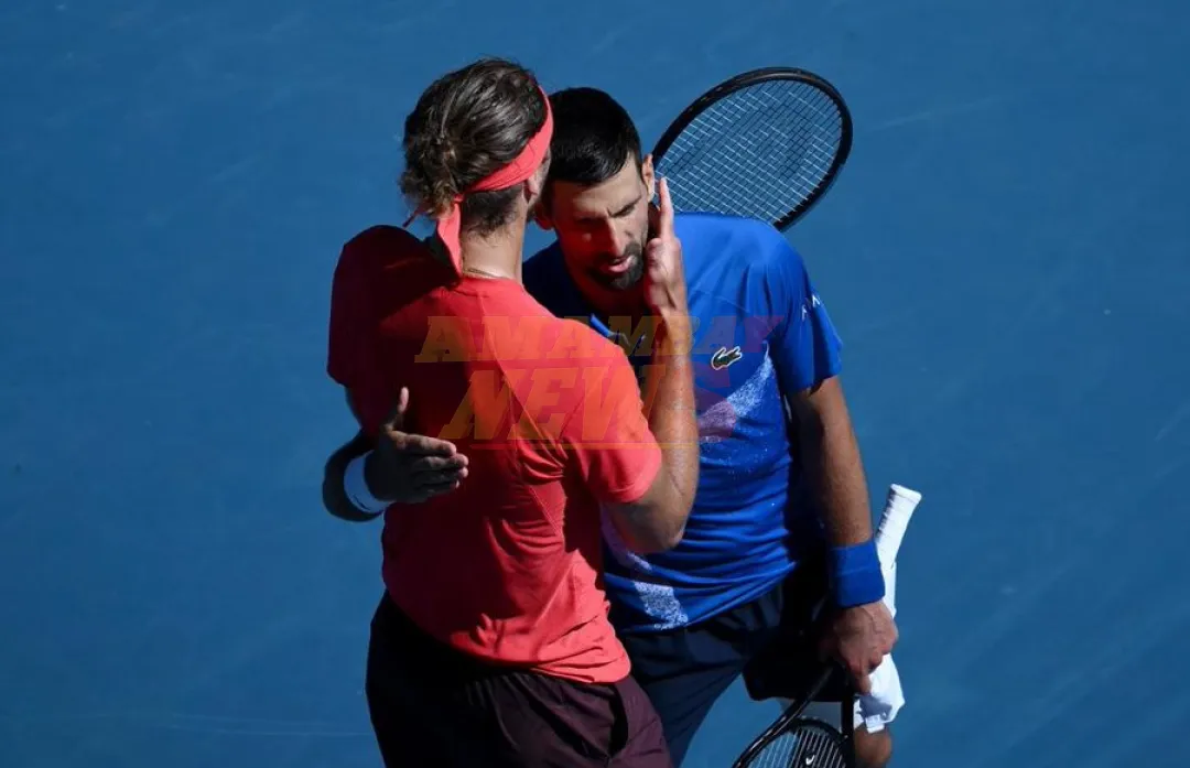 Djokovic abandonó tras perder el primer set y Zverev pasó a la final en Australia