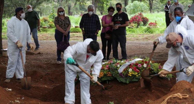 Covid-19: Brasil registra 344 muertes en 24 horas