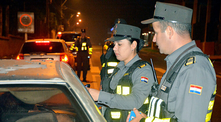 Más de 300 ebrios al volante sancionados esta semana por la Caminera