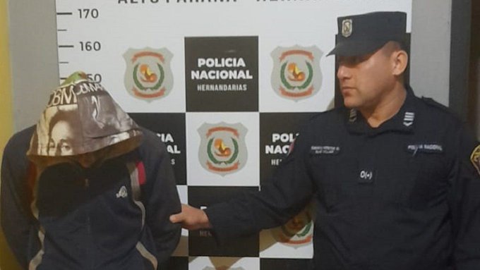 Detienen a motociclista por atropellar a policía municipal en Hernandarias