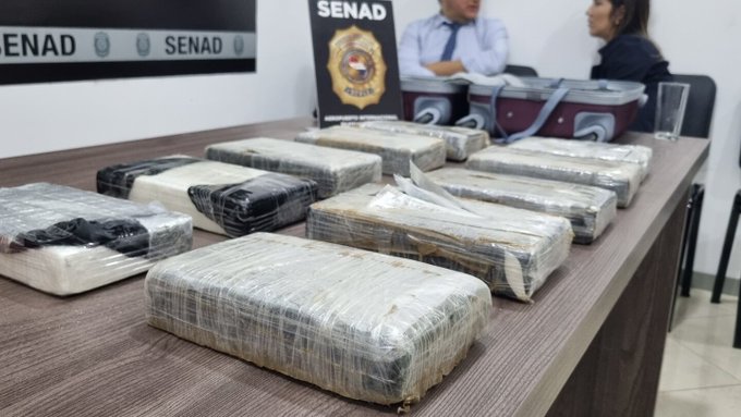 Paraguaya con cocaína fue detenida en el Silvio Pettirossi cuando intentaba viajar a España