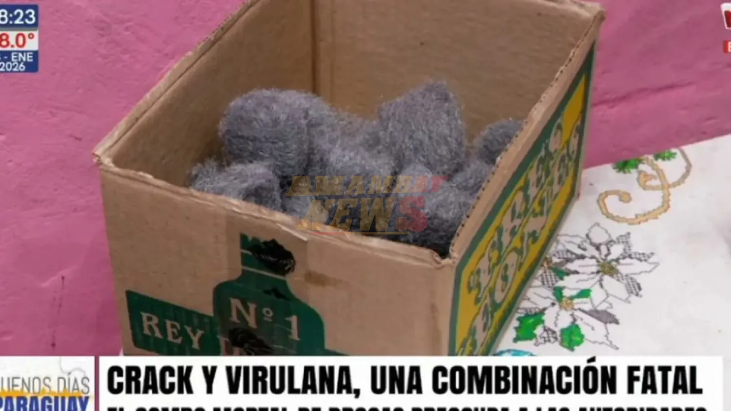 Policía alerta sobre el uso de virulana para el consumo de crack