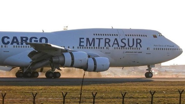 Juez argentino decide entregar a EE.UU. avión venezolano-iraní incautado en 2022