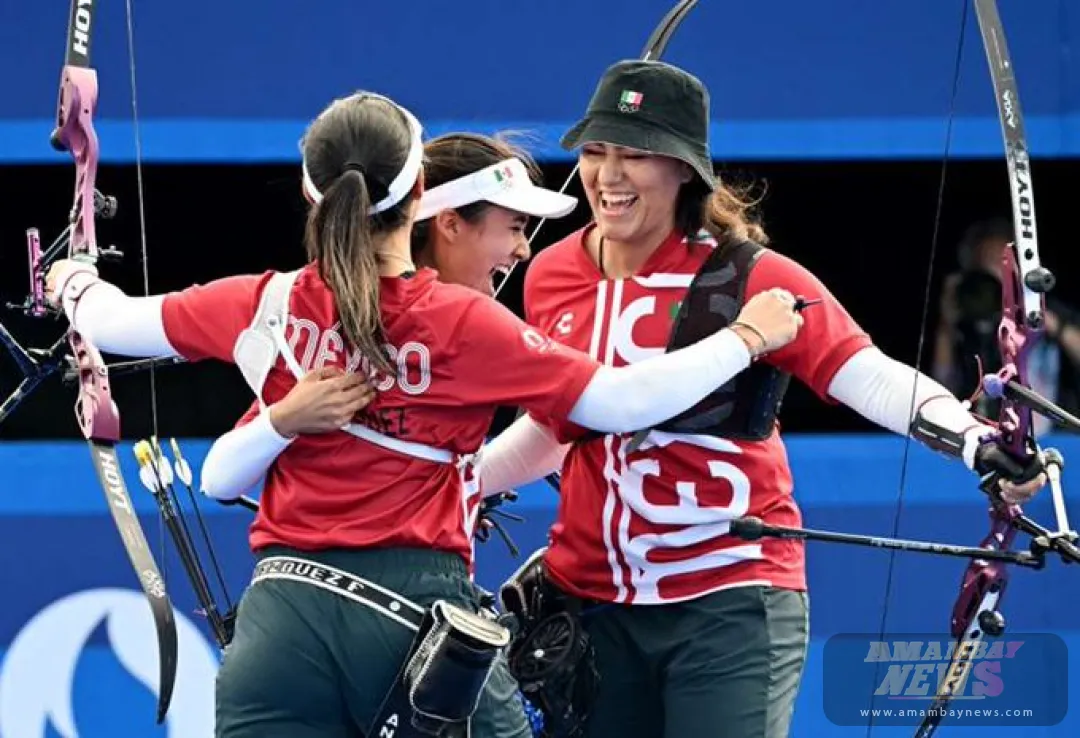México logró su primera medalla en París 2024 con bronce en tiro con arco