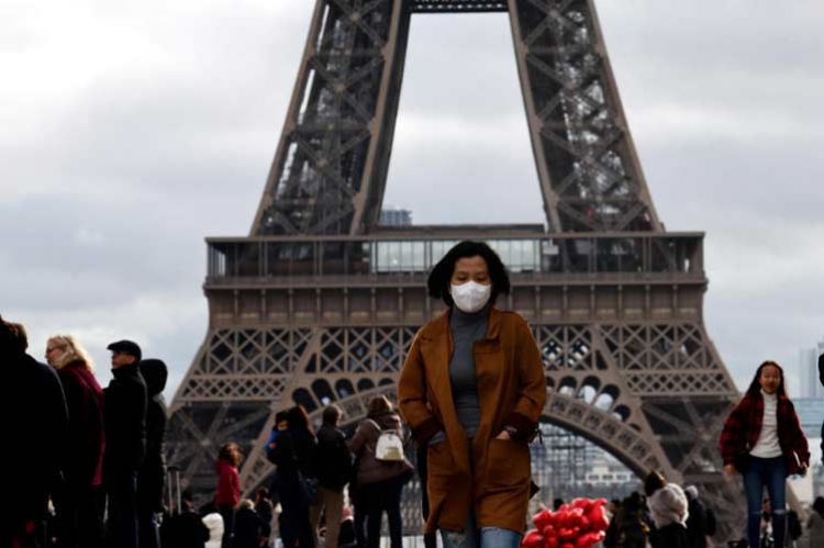 Francia registra 14.412 contagios de COVID-19 en 24 horas y 39 muertos más