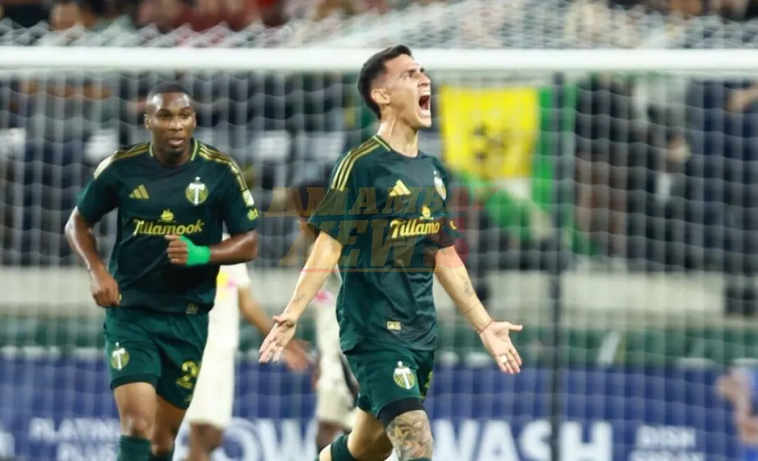 Matías Rojas anota su primer gol en la victoria de Portland Timbers