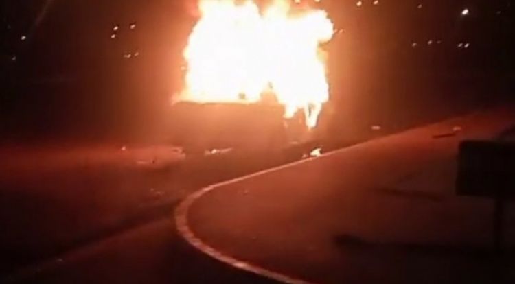 Mbururu y su grupo quemaron patrullera y atacaron a automovilistas en CDE