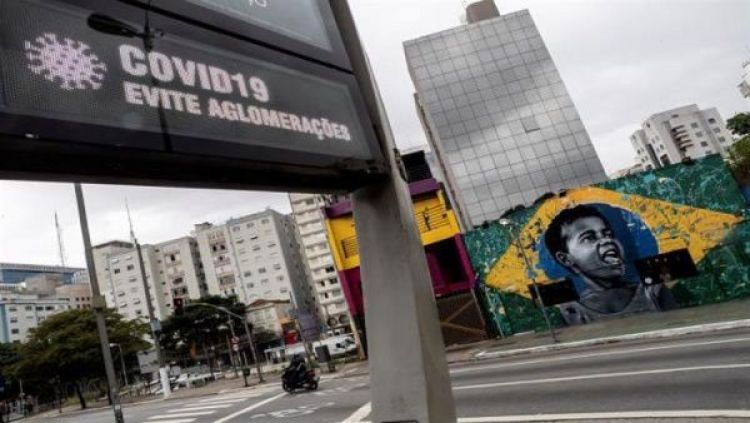 Brasil tiene 421 nuevas muertes por coronavirus y supera los 96,000 casos
