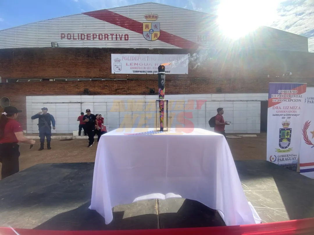 Concepción recibió con orgullo la antorcha de los Juegos Panamericanos Junior ASU 2025