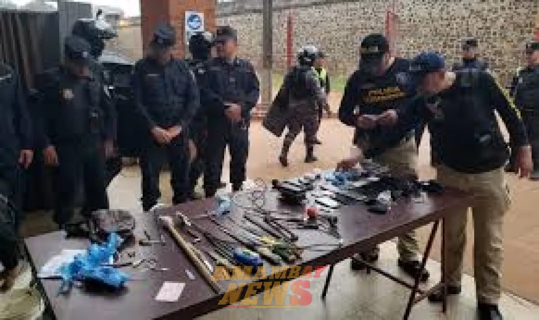 Realizaron requisa y traslado de internos del PCC de la penitenciaría de Encarnación