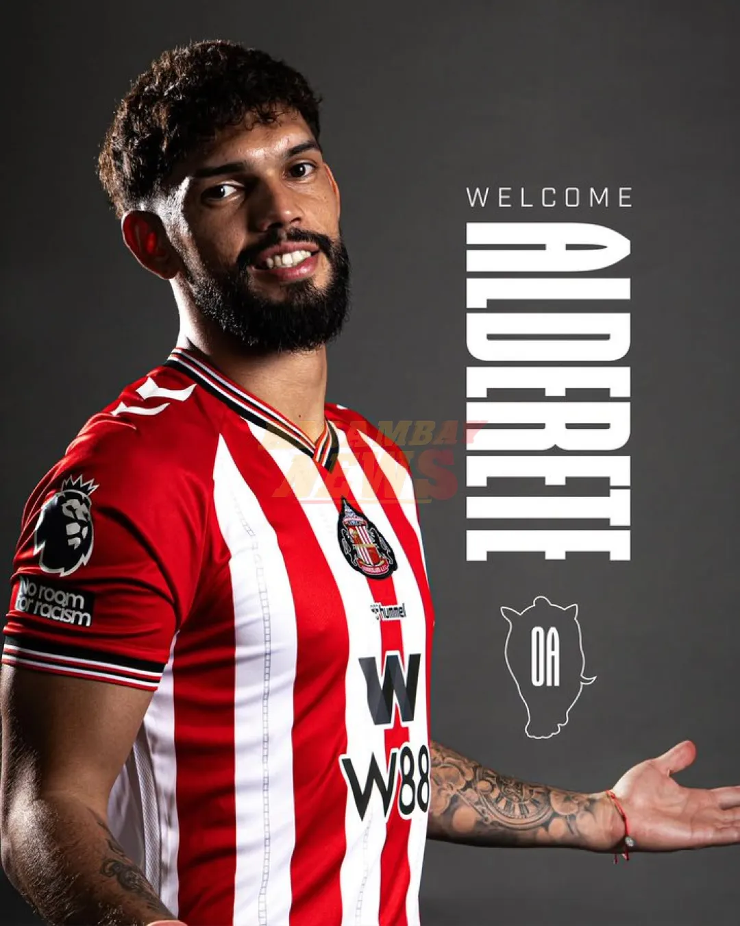 Omar Alderete es anunciado en Sunderland