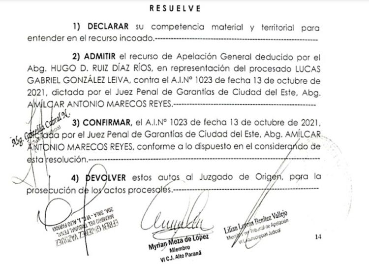 Cámara de Apelaciones confirma como homicidio doloso muerte de Samuelito