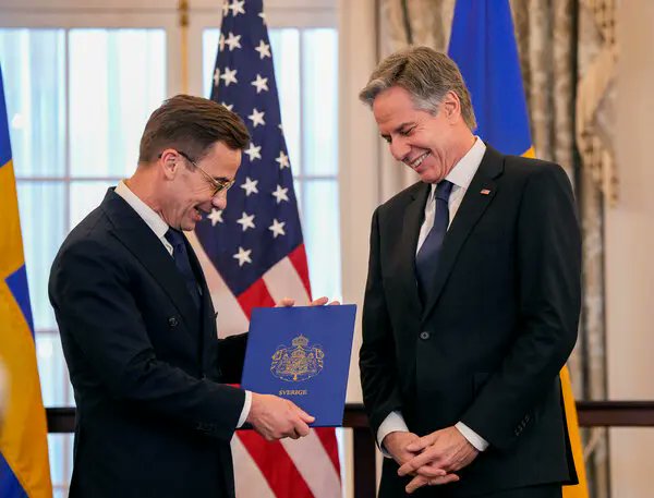 La entrada de Suecia a la OTAN asesta un duro golpe a Rusia