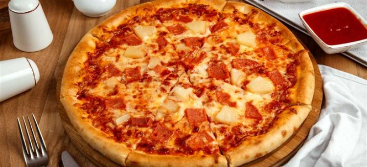 Pizza hawaiana paso a paso