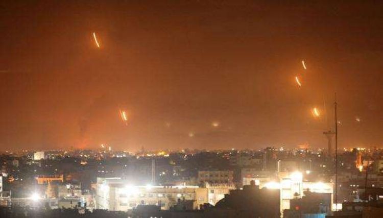 Unos 1.500 cohetes fueron lanzados hacia Israel desde la Franja de Gaza esta semana