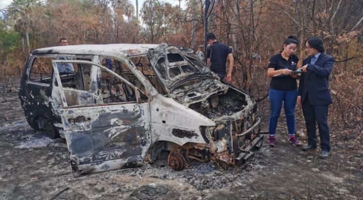 "A Ultranza PY": hallan pista clandestina y vehículo incinerado en el Chaco