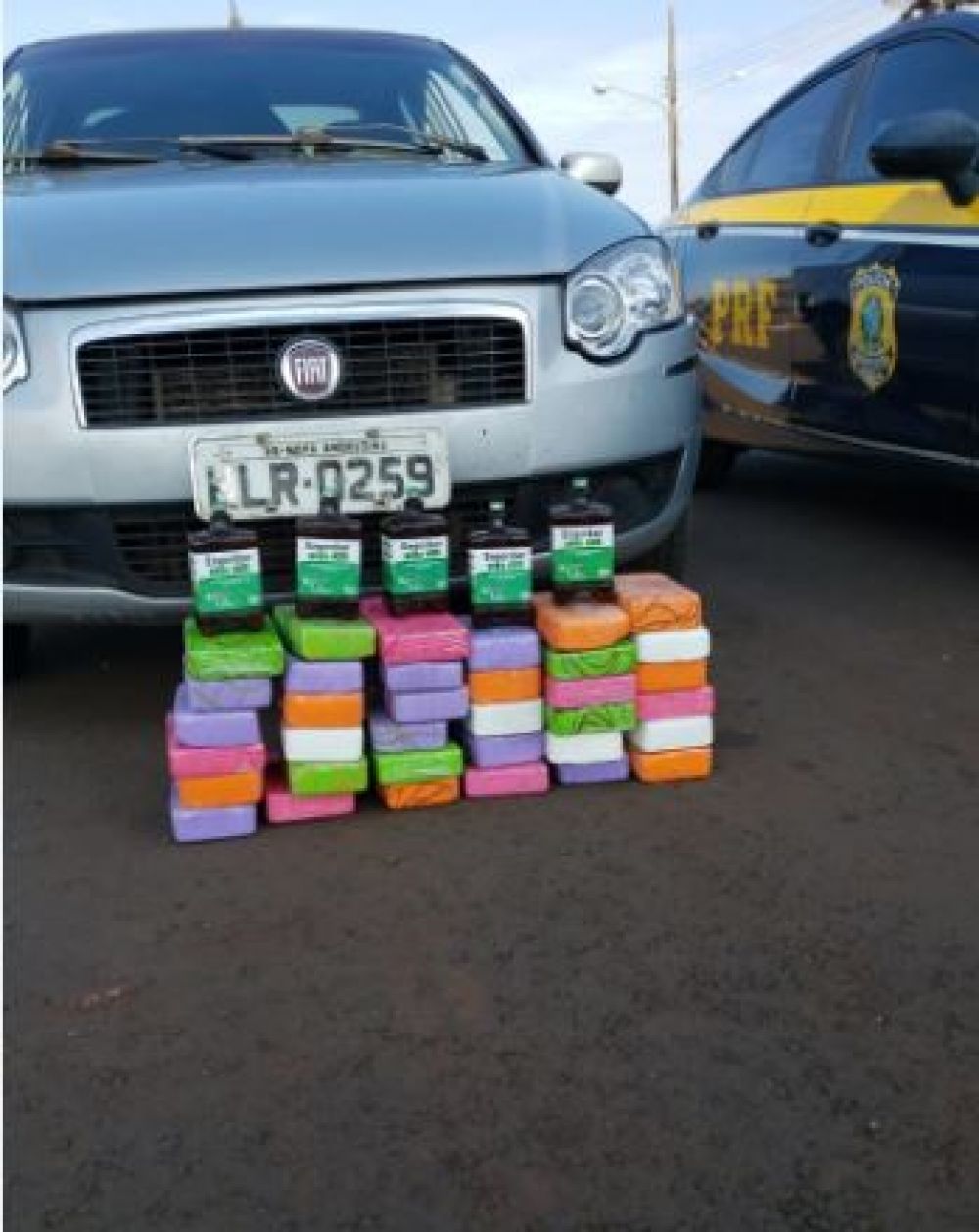 Cae carga de cocana que sali "do Paraguai"