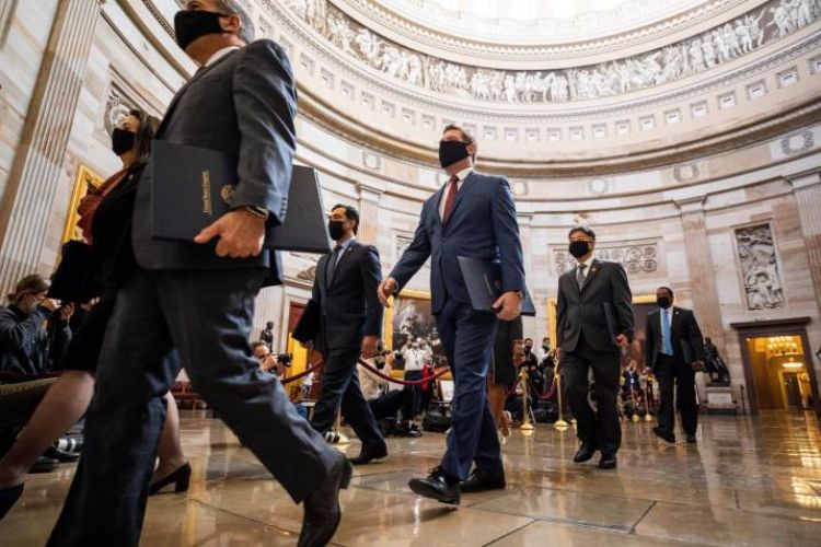 El Senado aprueba la legalidad del impeachment, con 44 republicanos en contra