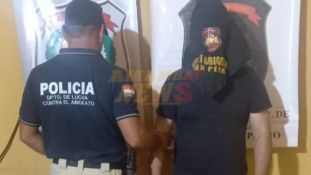 Cae un agente policial por transportar carne vacuna producto de abigeo
