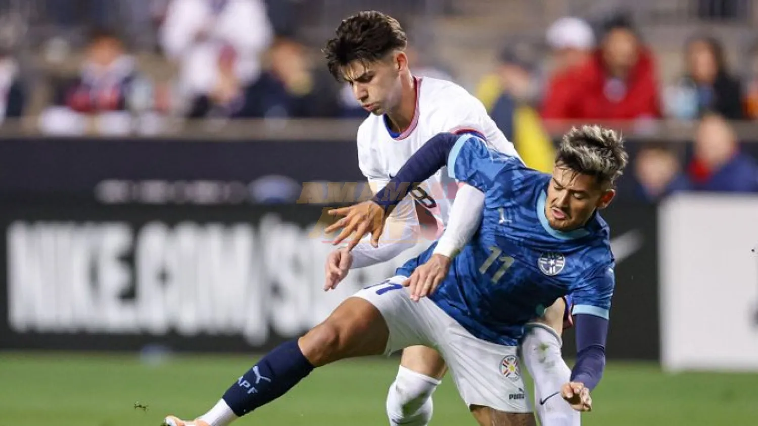 Paraguay cae ante un Estados Unidos con más intensidad