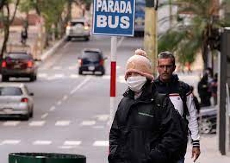 Lunes con clima inestable e ingreso de frente frío