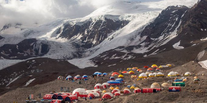 Tres montañistas murieron mientras escalaban el Aconcagua