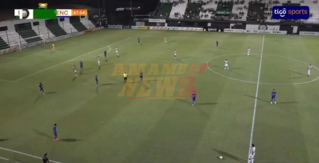 Insólito: Rubio Ñu jugó con 12 unos segundos en la goleada a Encarnación FC