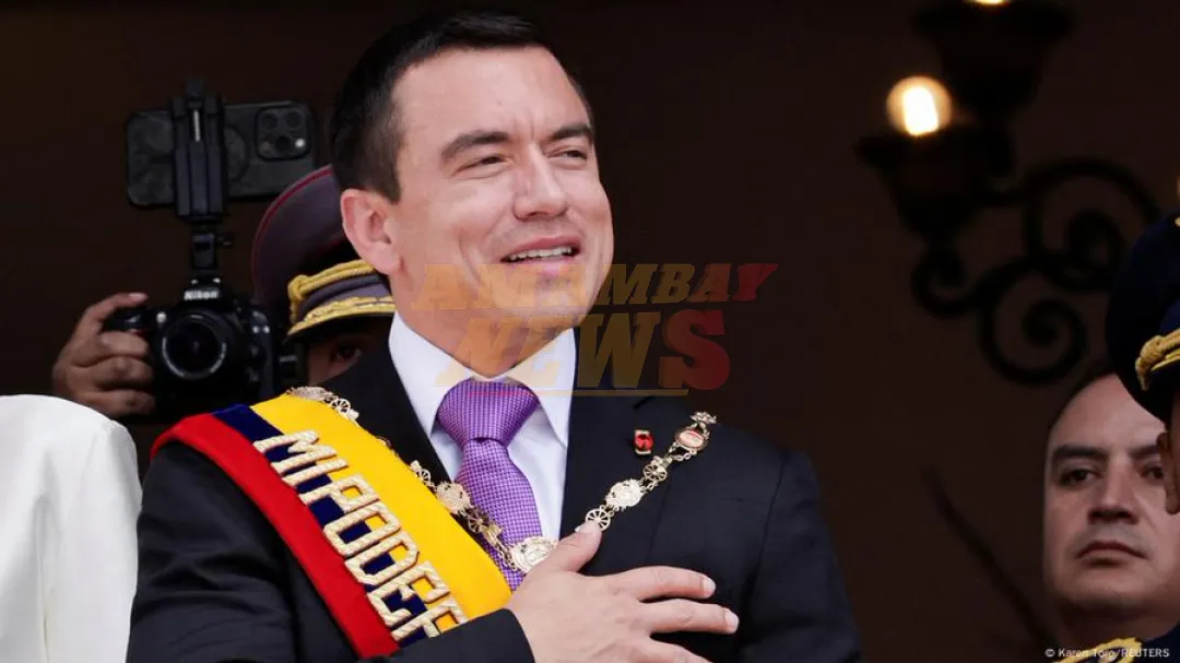 Ecuador: Noboa sale ileso de ataque a balazos a su caravana
