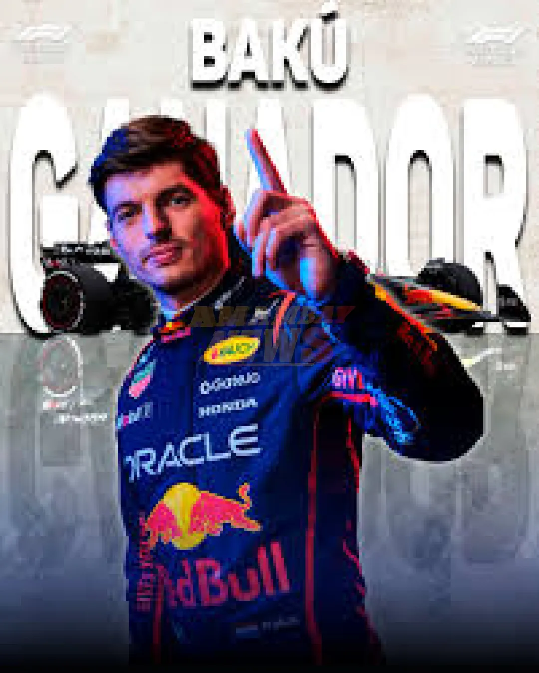 Verstappen gana en Bakú y Williams sube al podio por primera vez en tres años