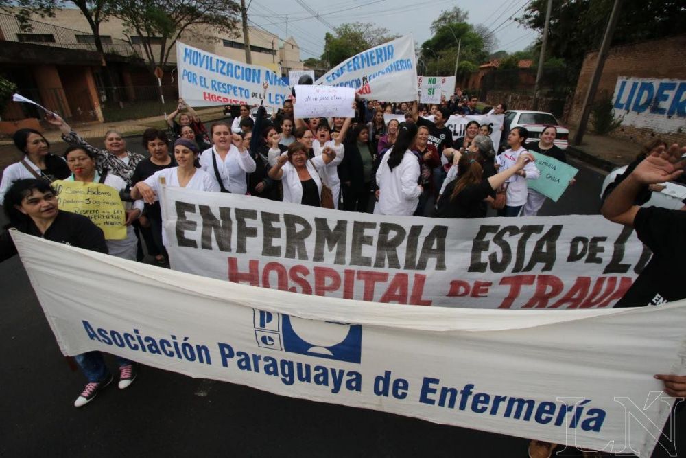 Enfermeras se movilizarán por cumplimiento de sus derechos