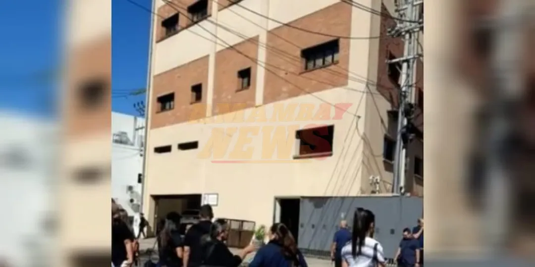 Confirman una explosión en el edificio de Registros Públicos