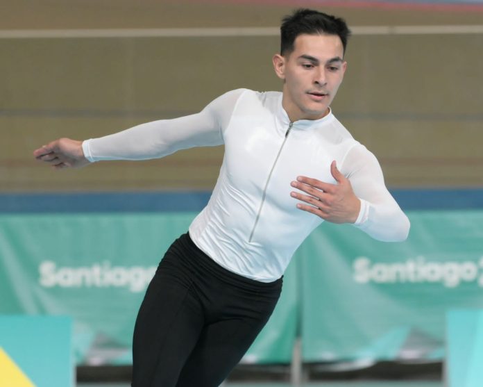 El patinador paraguayo López Blanco orilló el bronce en el Panamericano
