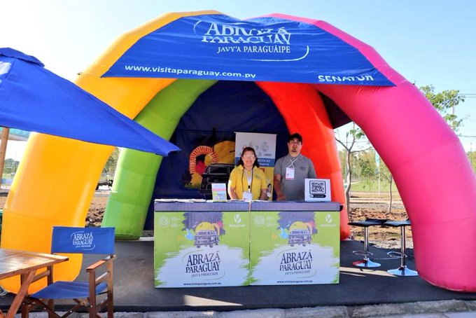 Centros de la Senatur ofrecen información turística a visitantes durante ASU2022