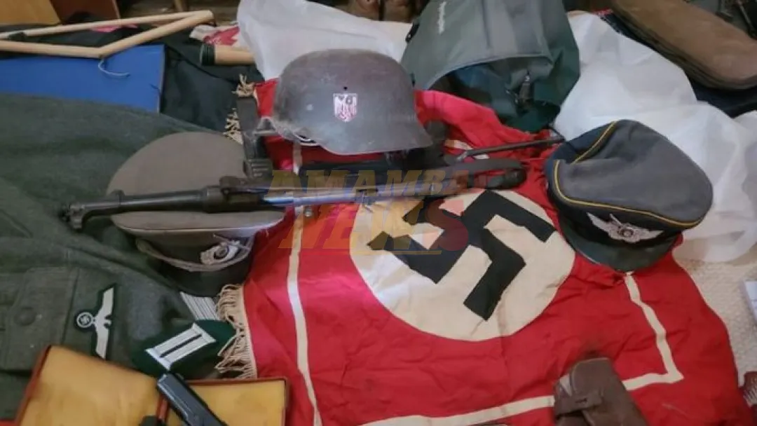 Incautan en Argentina armas con sello nazi