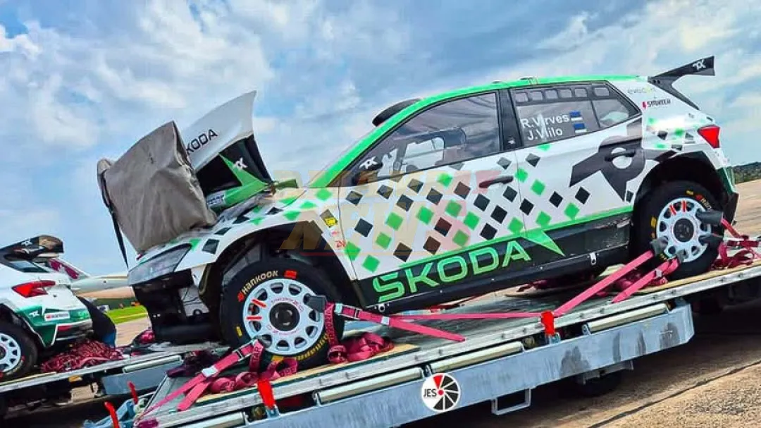 Llegaron los autos para el World Rally Championship