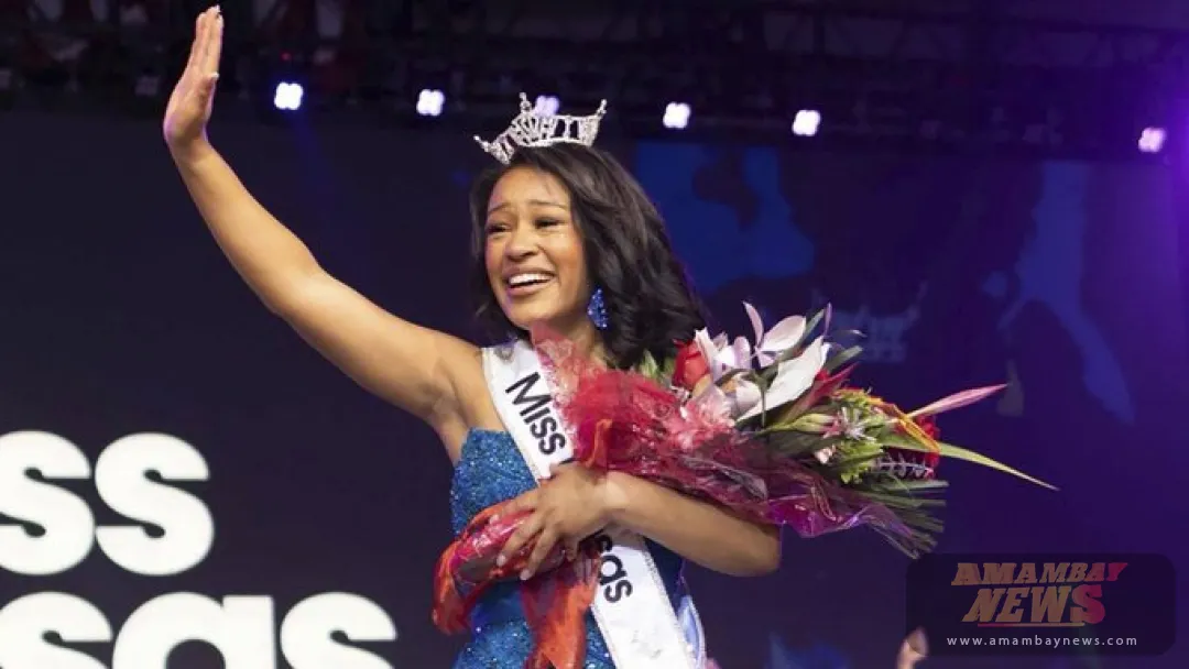 "Está aquí hoy": Reina de belleza denuncia a su propio abusador en plena coronación