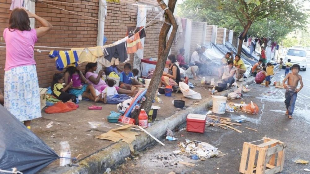 Rescatan a niños indígenas en situación de calle en Asunción