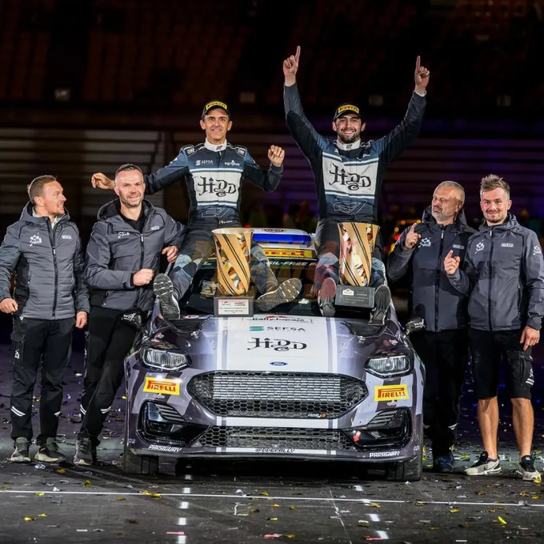 Paraguay en lo más alto: Diego Domínguez campeón del Rally de Japón