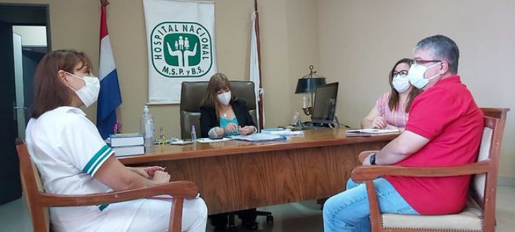 Verifican stock de medicamentos en el Hospital Nacional