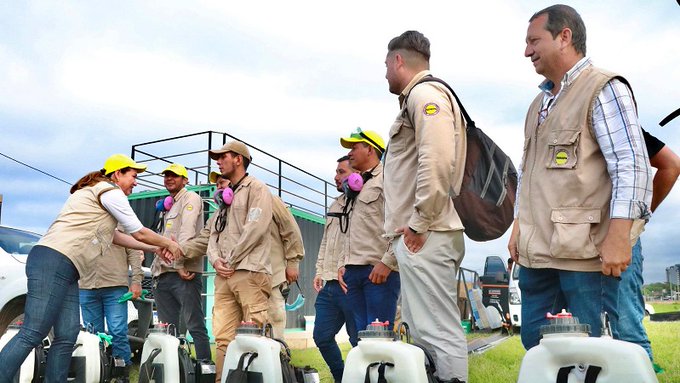 Gran movilización contra el dengue en Itapúa
