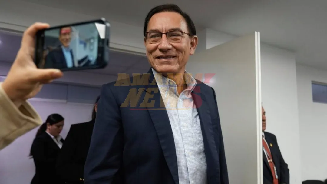 Trasladan al expresidente peruano Martín Vizcarra al penal Ancón II para continuar con su prisión provisional