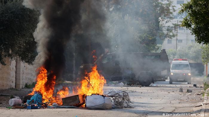 Al menos nueve palestinos muertos en "operacion antiterrorista" israelí