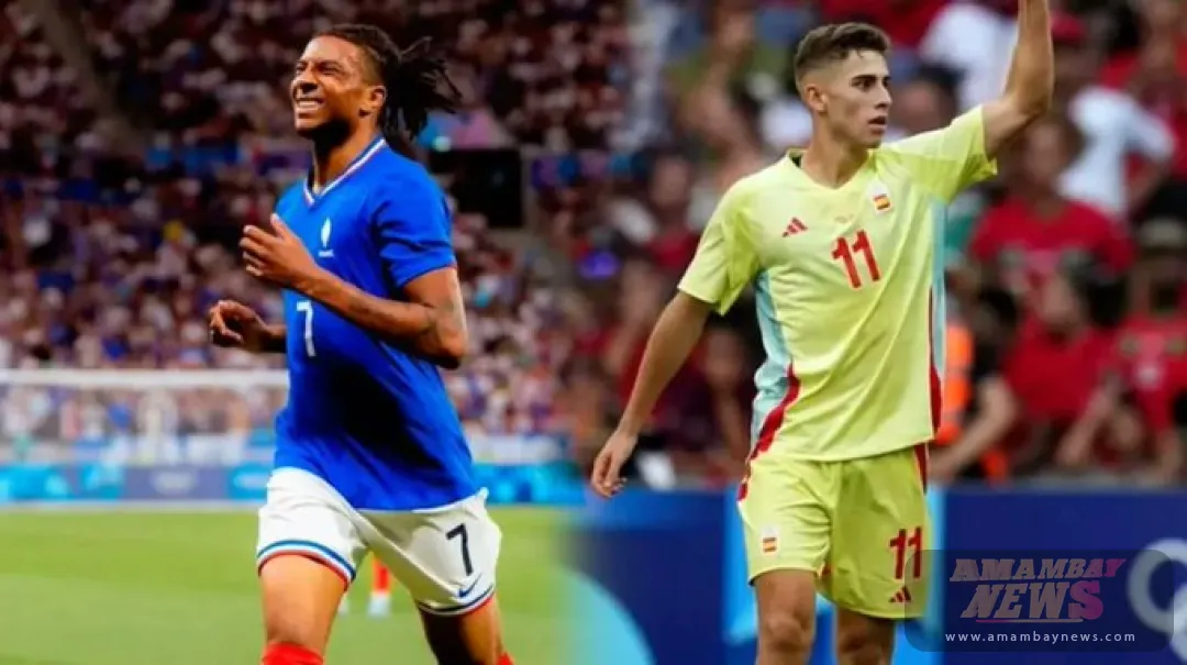 España pretende arruinar el sueño dorado de Francia en el fútbol masculino