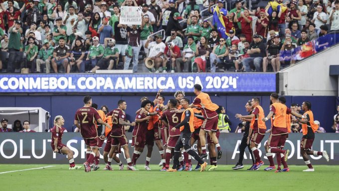 Venezuela superó a México y avanzó a cuartos